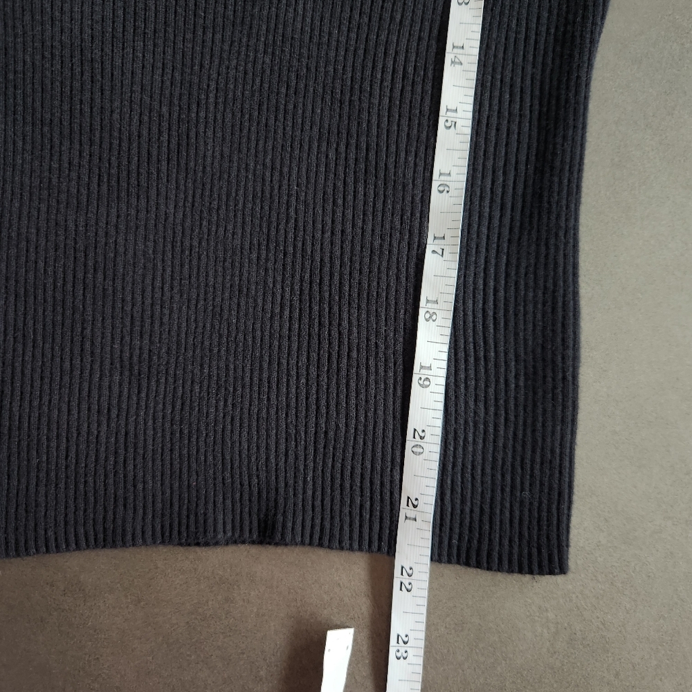 Rails Womens Black Ribbed Kennedy Sweater Size Medium NWT - Picture 15 of 16